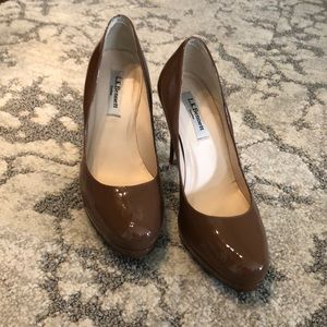 LK Bennett Paten Leather Platform Pumps 8 (UK 38)